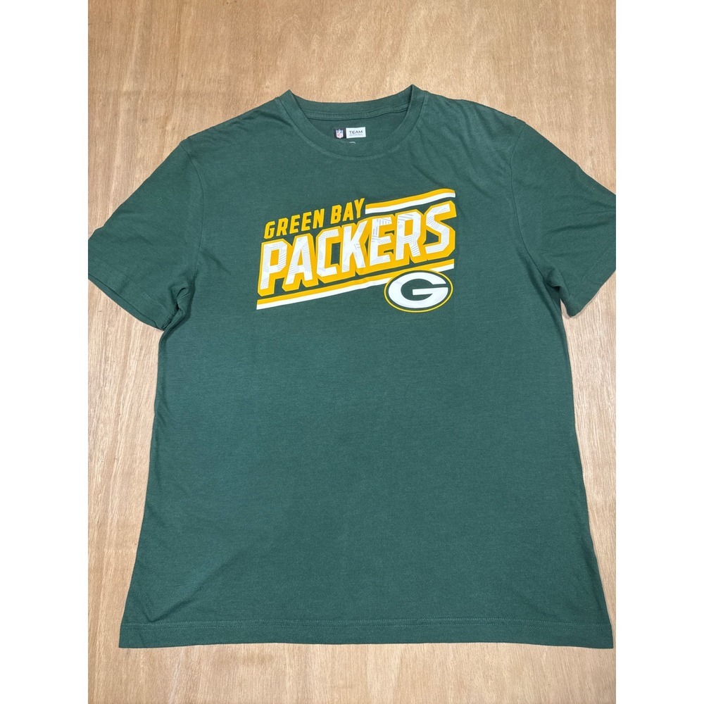 Green Bay Packers NFL Team Apparel Men's Green T-Shirt Large L